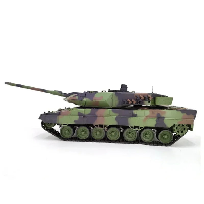 Cool soldier Henglong, German Leopard 3889-1 1:16 full-scale metal remote control tank model, firing, smoking, off-road.