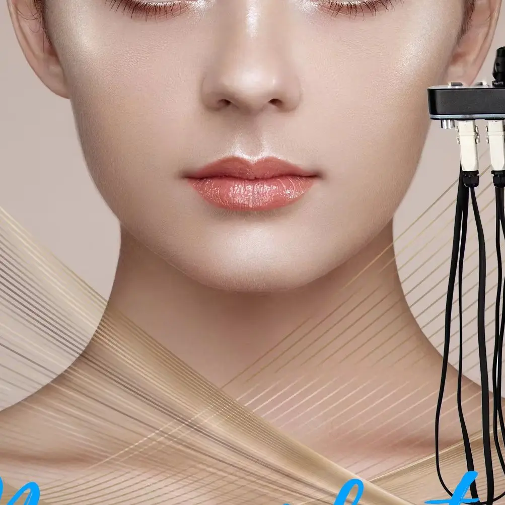 

Facial Magnetic RF Massager Non-Invasive Face Lifting Device for Wrinkle Smoothing and Skin Tightening Home Use Myoslim CE