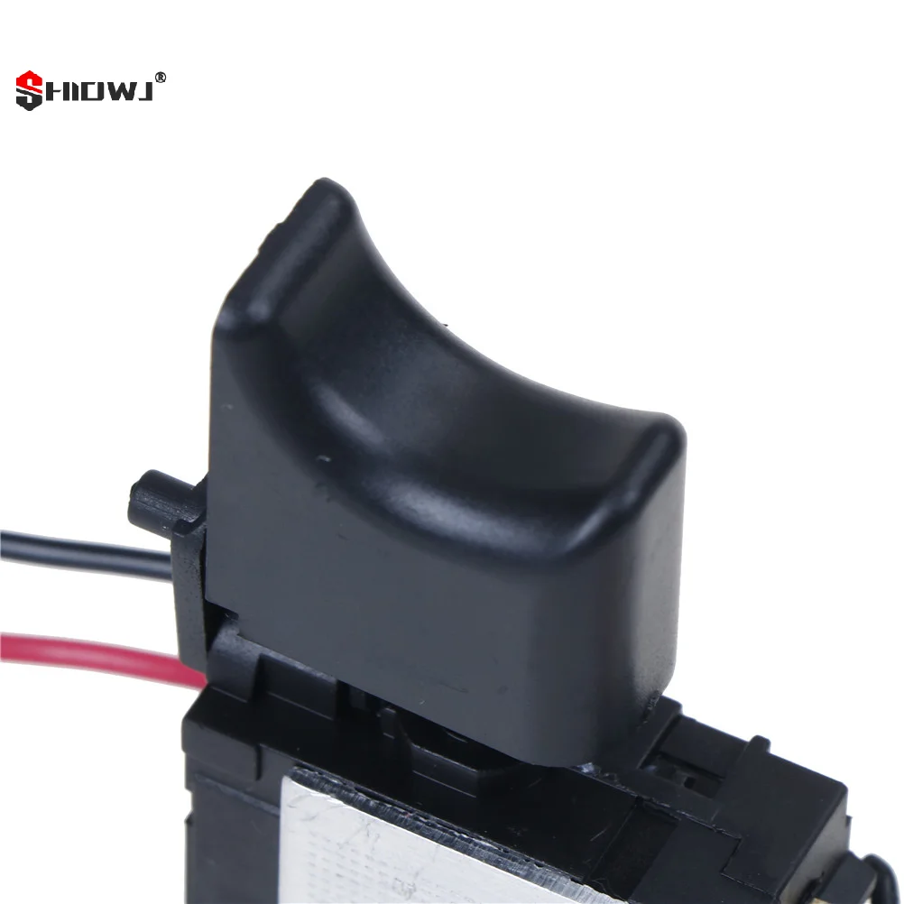 تيار مستمر 7.2-24 فولت الحفر الكهربائية الغبار التحكم في السرعة دفع زر الزناد التبديل E-وجع مفاتيح استبدال أداة السلطة الملحقات