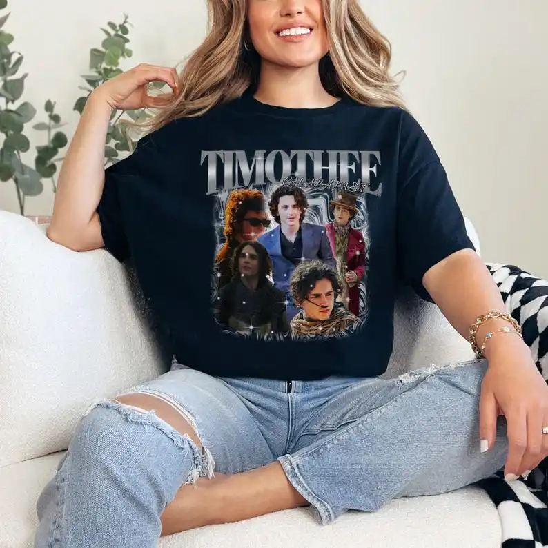 Timothee Chalamet Shirt, Vintage Timothee Chalamet Sweatshirt, Timothee Retro Tshirt Fan Merch