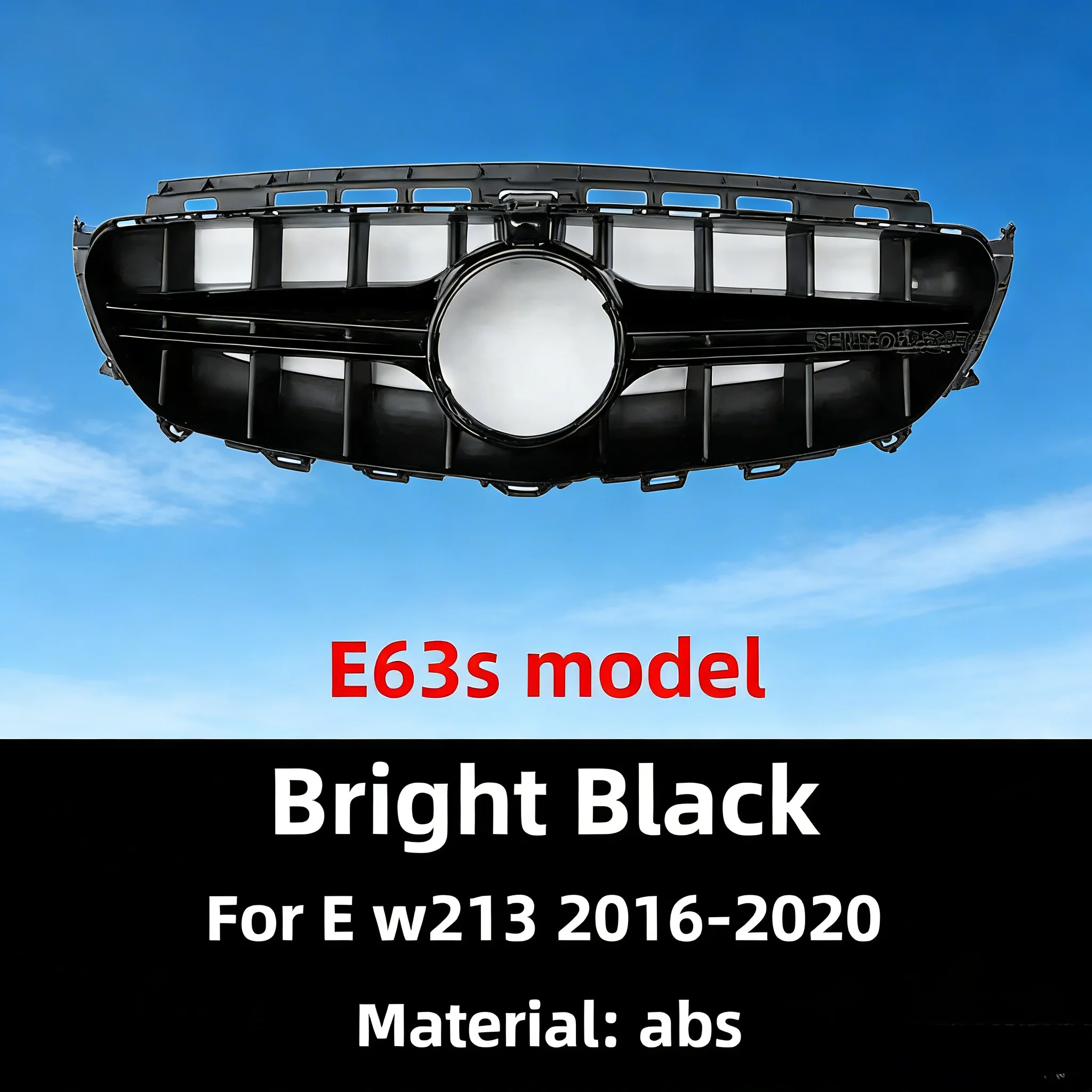 

Решетка переднего бампера C238 A238 E-класса E300 E200 E260 для Mercedes W213 2016-2020, идеально подходящая для E63 GT, в стиле Diamond