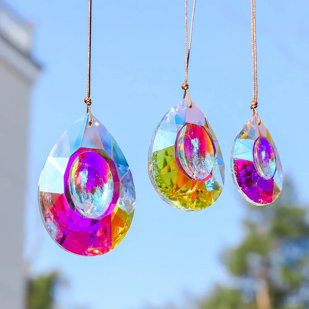 K9 crystal pendant Prism pendant hanging indoor home decoration crafts