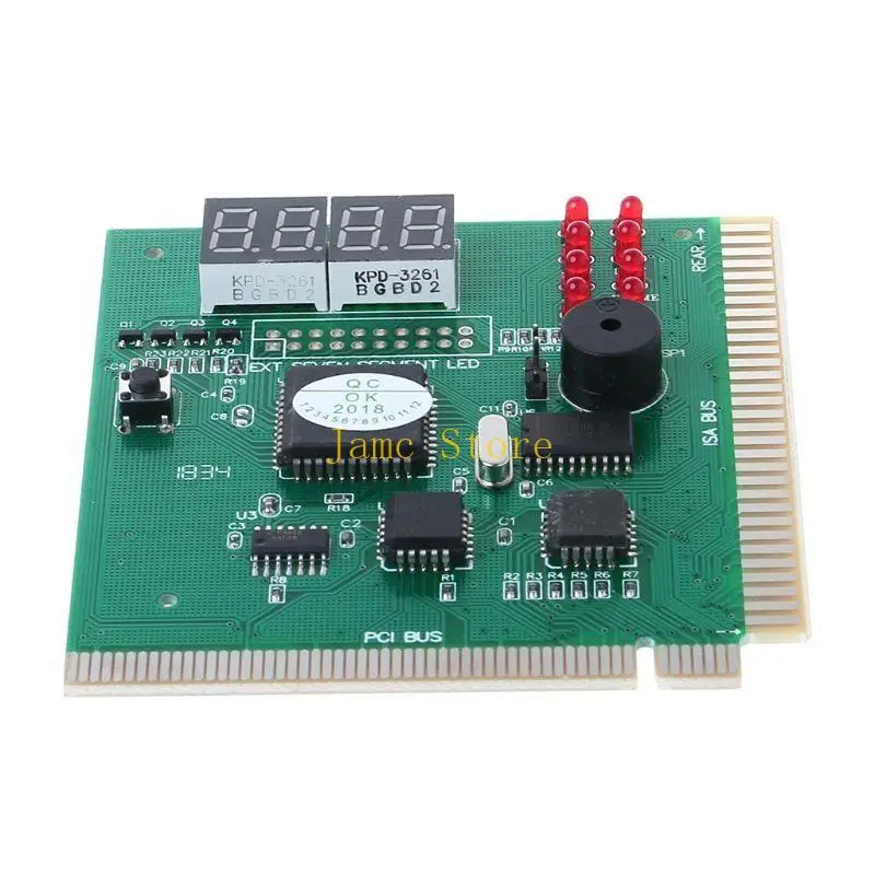 LX0B For 4Digit PC Computer Diagnostic Card Motherboard Mainboard POST Tester PCI ISA