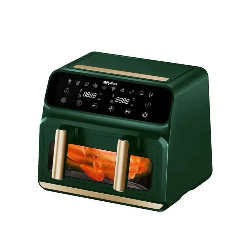 for  Double Basket Air Fryer Oven 9L Capacity with Observation Window 2200W