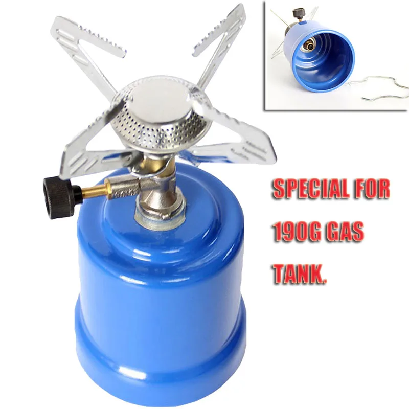 

Portable Coffee Stove Safe Outdoor Camping Supply Accessory Burner for Lightweight Stainless Steel Gas Fine Accessory Travel