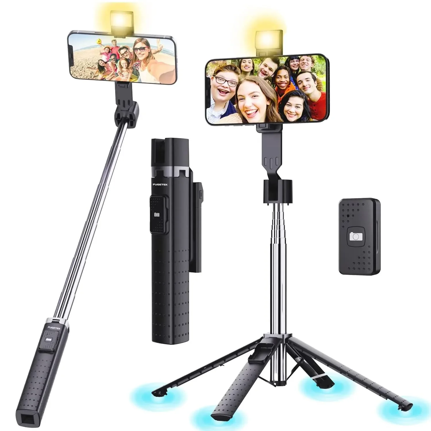 Xiaomi Selfie Stick Tripod Multifunctional Integrated Travel Portable Shooting Bluetooth Remote Control Cell Phone Universal