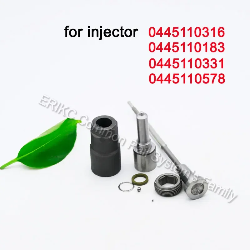 0445110316 0445110183 Diesel Injector Overhaul Kit Nozzle DLLA150P1437 Valve F00VC01334 For Bosch FIAT 0445110331 0445110578