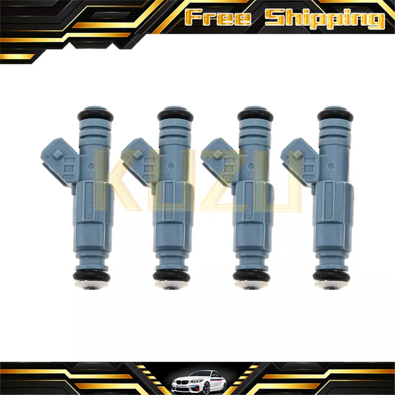 4PCS Fuel Injector … - image