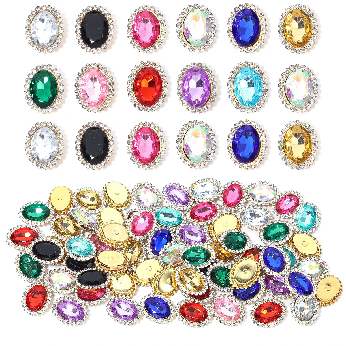 

20 шт./партия, стразы для украшения одежды