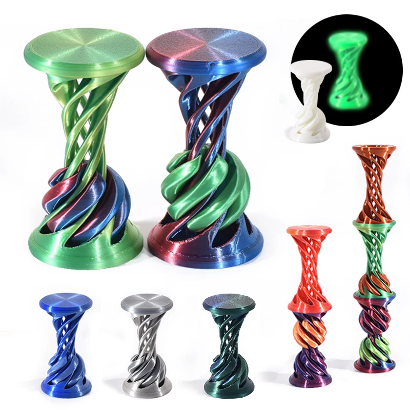 ثلاثية الأبعاد الطباعة دوامة الإجهاد الإغاثة اللعب مضحك دوامة معبر لعبة ثلاثية الأبعاد قابلة للذقذ لعبة مكتب سطح المكتب ديكور تمثال #1