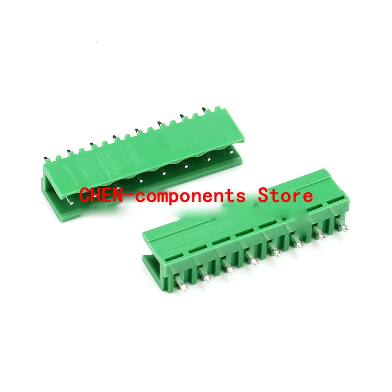 10Pcs HT5.08 HT508V Rechte Naald Socket 2P---8P Huidige 15A HT5.08MM Pluggable Terminals Connector Plug Voor HT508K Plug