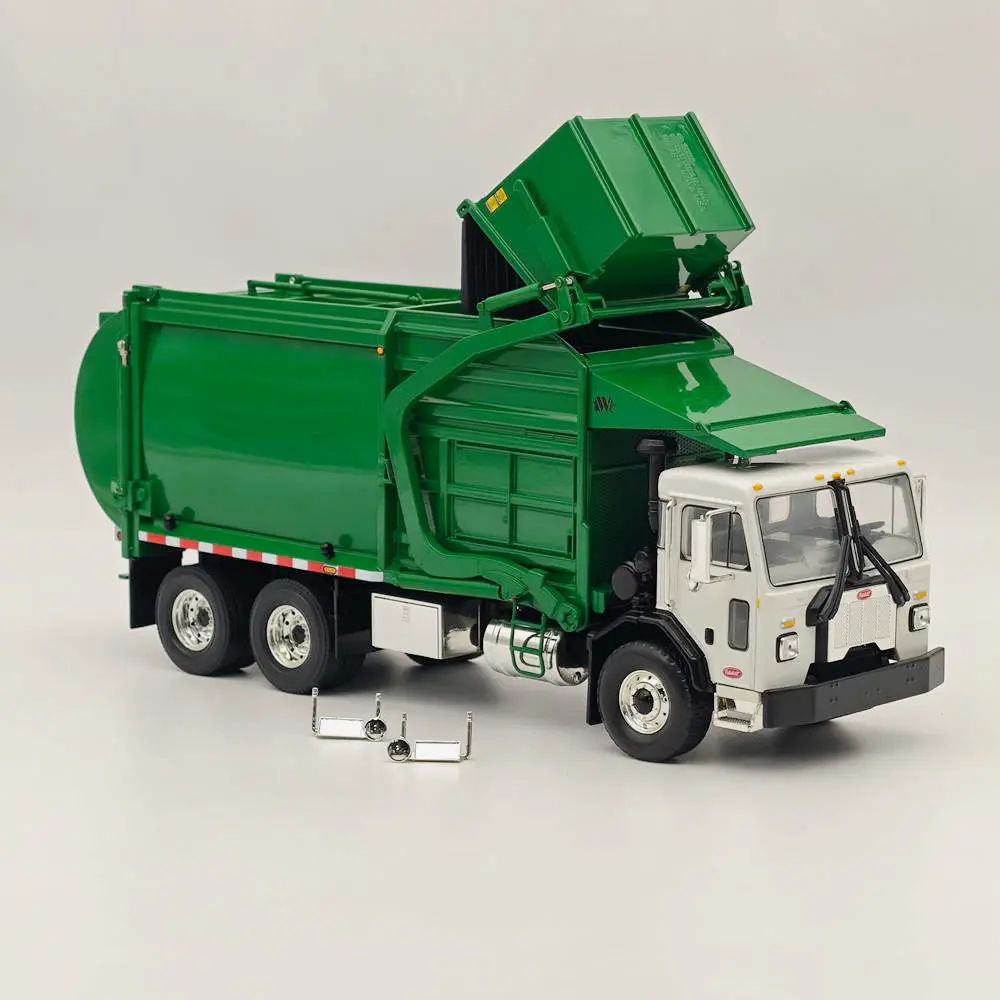 FIRST GEAR Diecast Alloy 1/34 Scale 520 Garbage Truck 10-4193 Engineering Truck Car Model Adult Toy Classics Gift Static Display