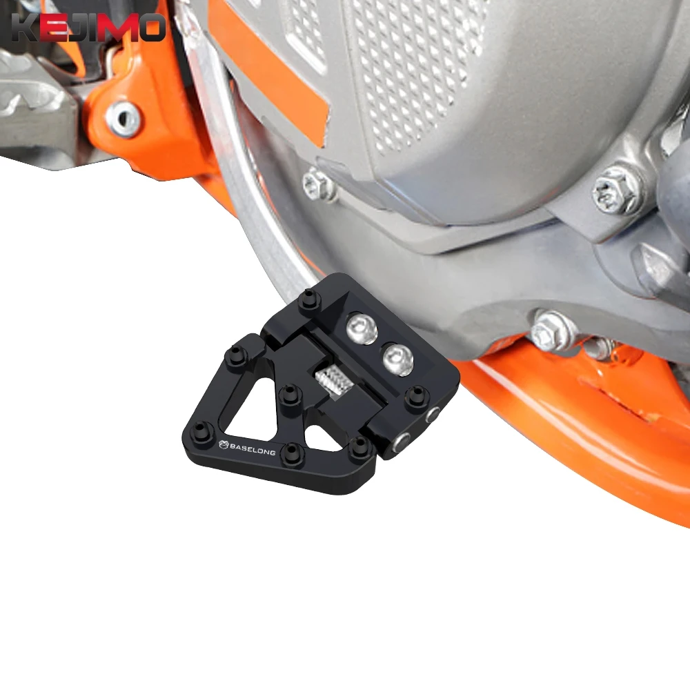 

Folding Rear Brake Pedal Step Tip Plate For KTM SX SXF XC XCF XCW EXC EXCF 125 250 350 450 For Husqvarna TC FC TE FE Motorcycle
