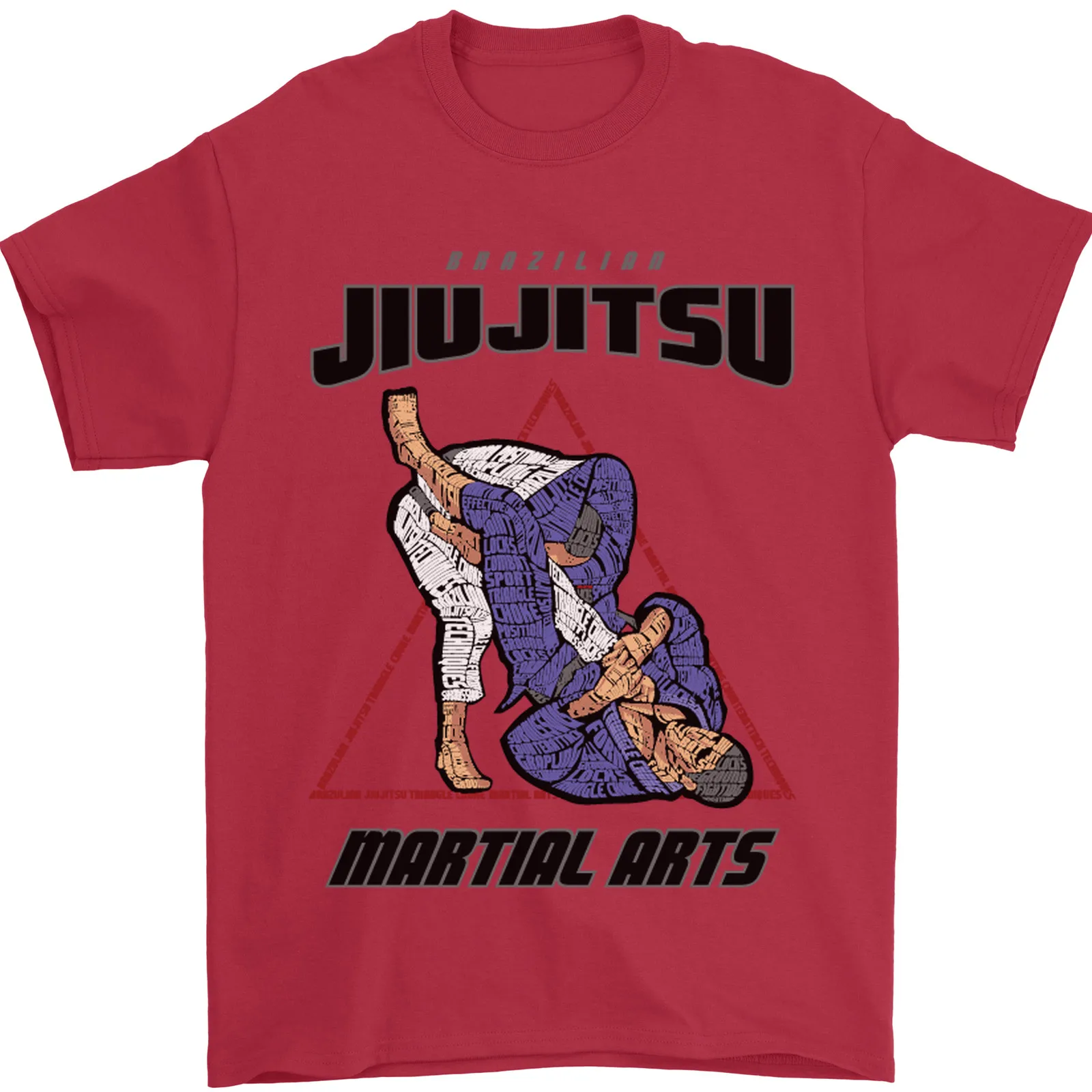 جيو جيتسو كلمة سحابة MMA مختلط فنون الدفاع عن النفس تي شيرت امرأة رجل الصيف موضة عادية القطن الجرافيك تي شيرت الشارع الشهير بلايز المحملة