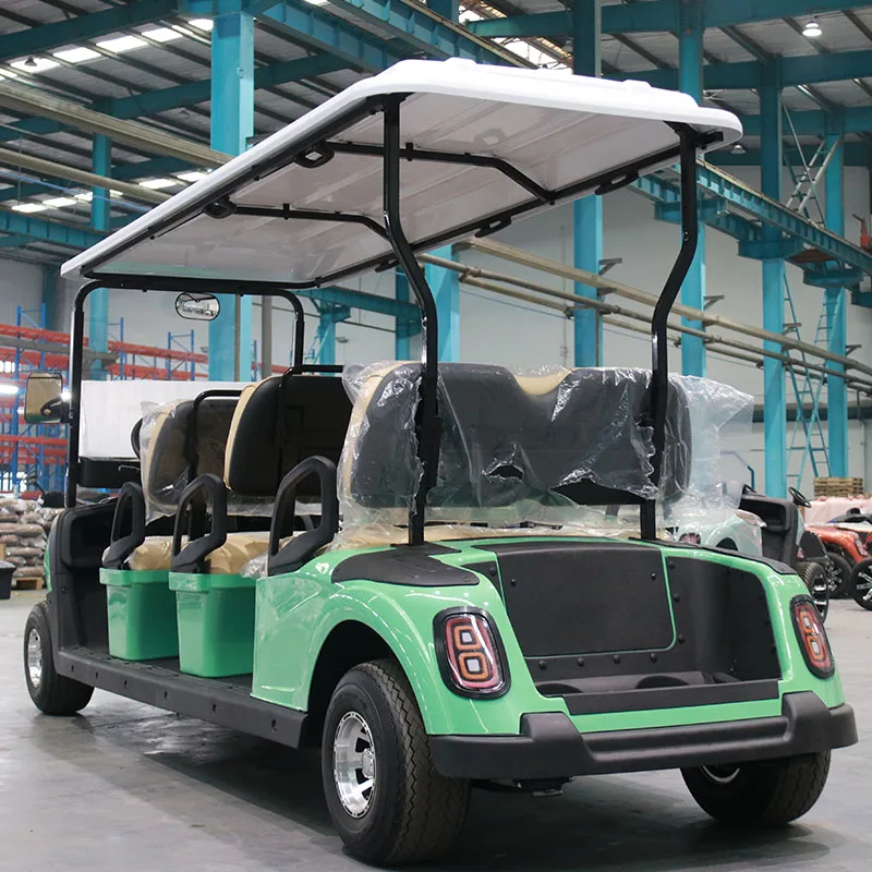 Multi-Purpose Golf Cart 6 Seats for Resort/Campus/Factory Transport