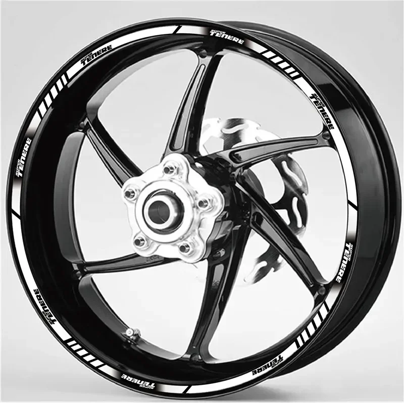 For YAMAHA super TENERE 750 1200 XT1200Z Motorcycle Parts Contour Wheel Decoration Decal Sticker - D