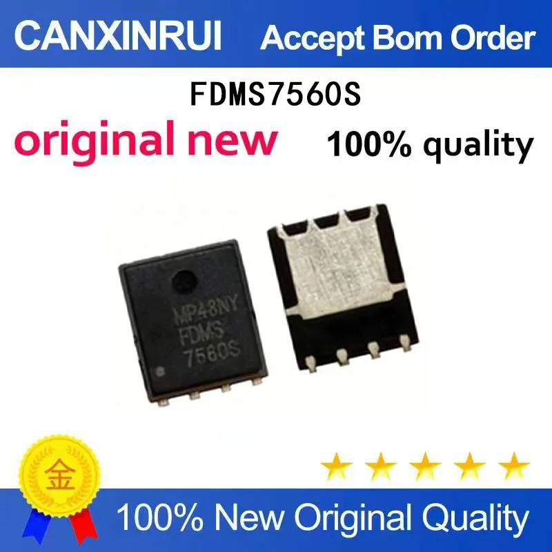 

(5 Pieces) Brand new original FDMS7560S FDMS7570S PDFN8 MOS field transistor spot chip