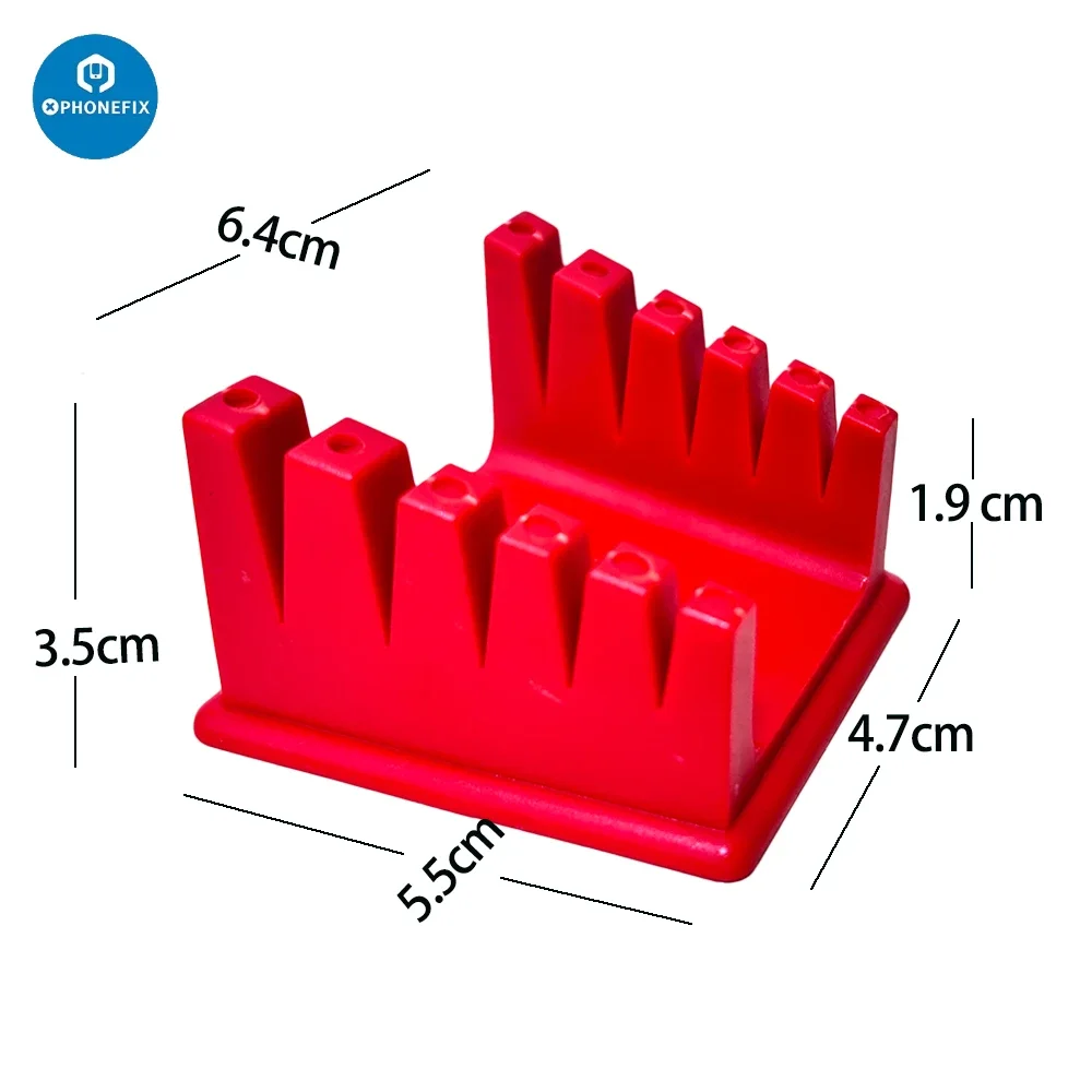 ABS Wire Fixture High Remperature Corrosion Resistance with Strong Magnetic Non-slide for Cable Line Soldering Repair Fixed Tool