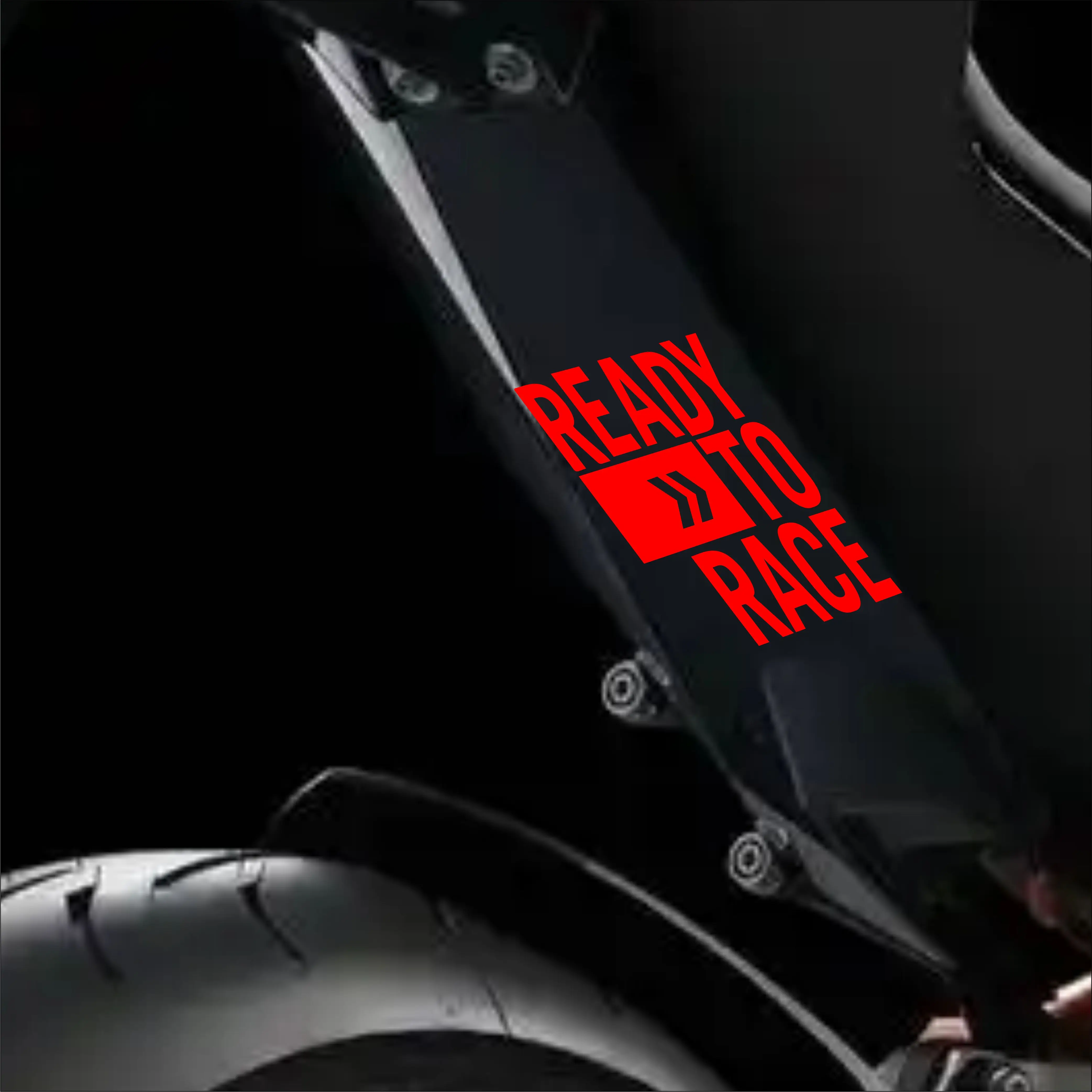 

2PCS READY TO RACE Logo Motorcycle Stickers Waterproof Decals for KTM Super Adventure Duke RC 390 690 790 890 1090 1190 1290 R