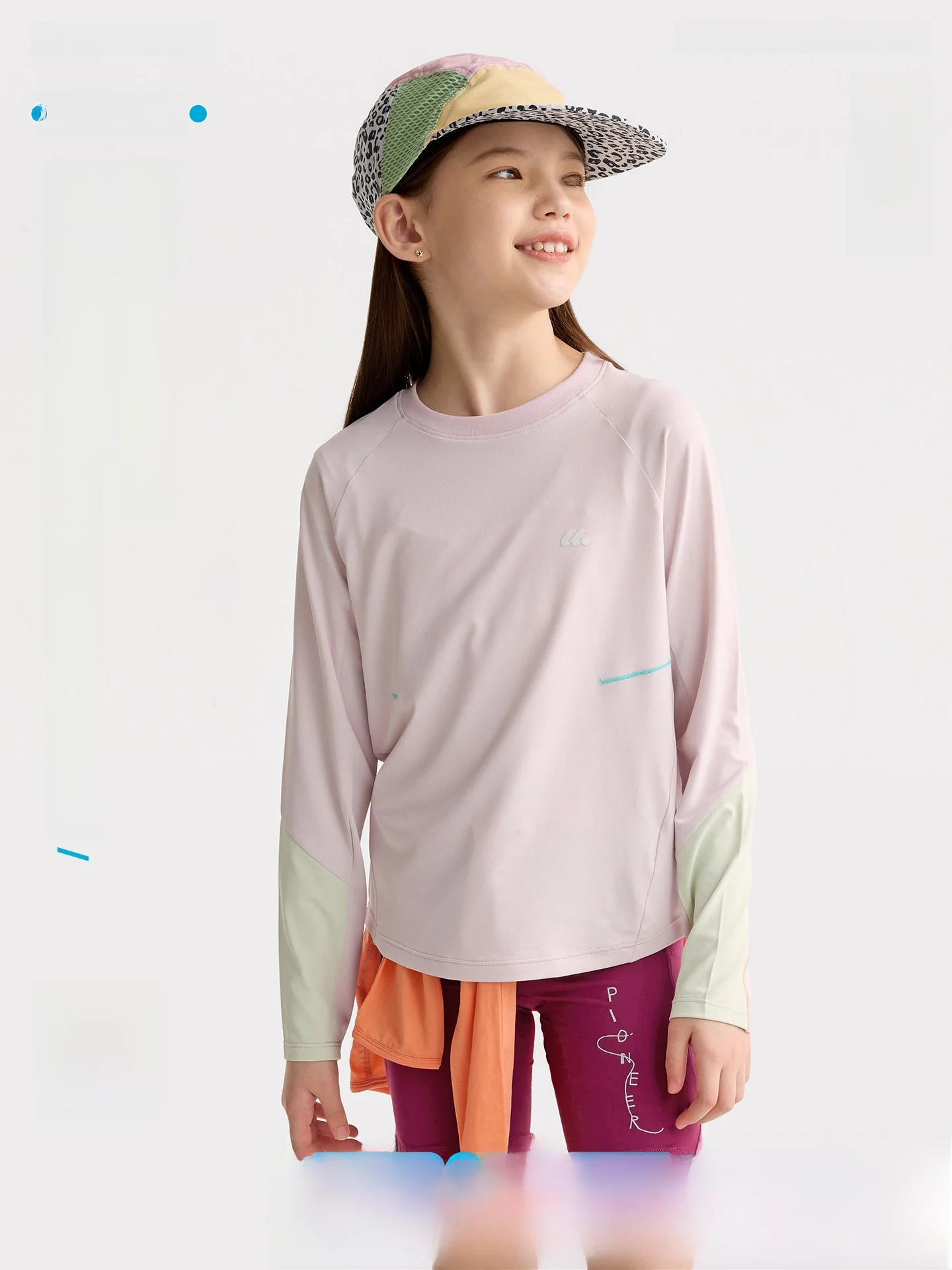 Quick Dry Children's T-Shirt Long Sleeve Spring Autumn Wear for Girls Boys Kids Casual Style Polyester Spandex Blend Parent-C...