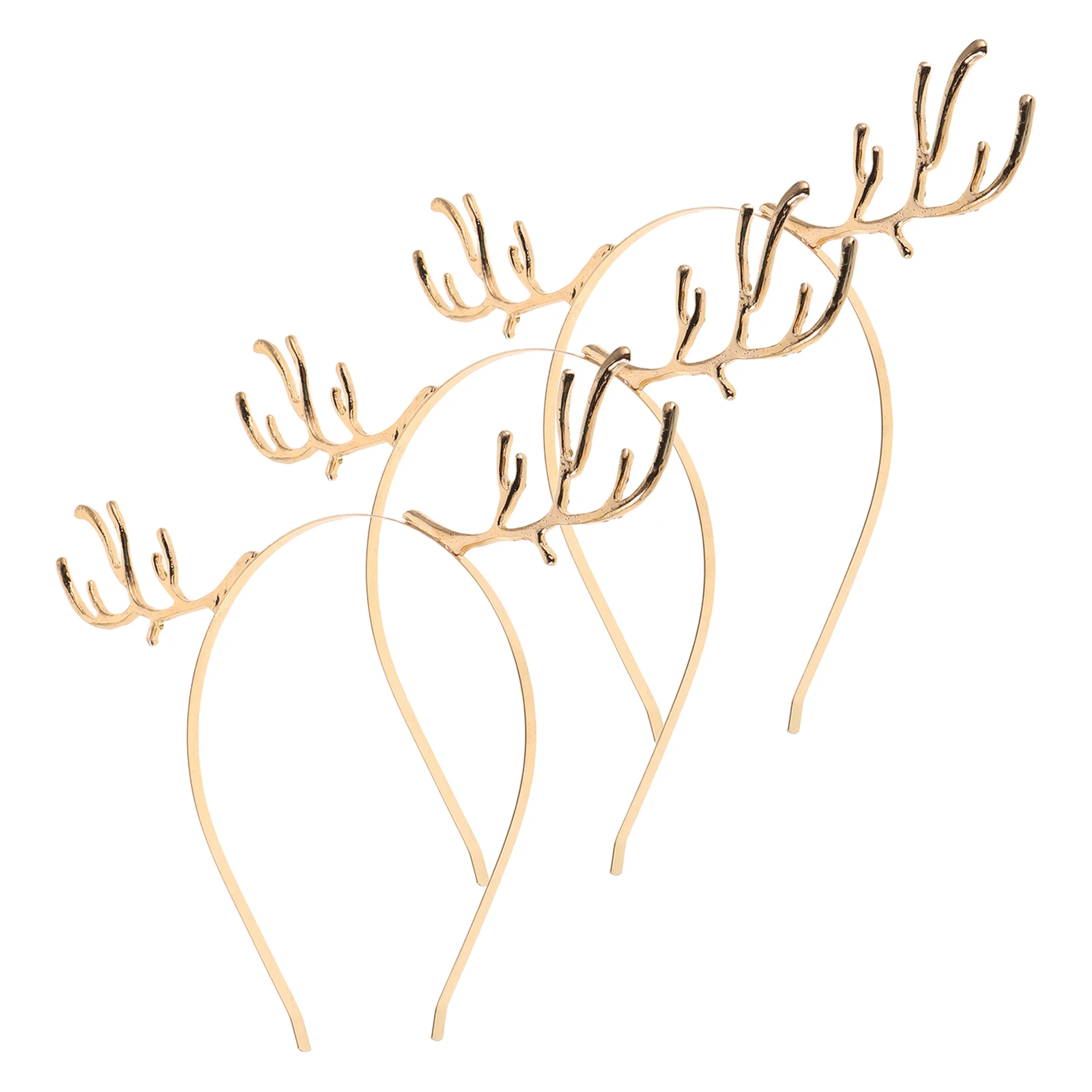 

3 Pcs Festive Hair Accessories Antlers Shape Hoops Cute Reindeer Headband Chirstmas ing Girl