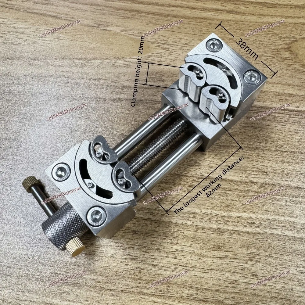 

Multi-Angle Precision Mini Vise, Stainless Steel Universal Holder for Small Parts, Special-Shaped Clamp for Jewelry Watchmaker 3