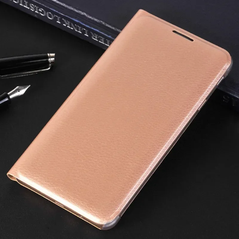 Classic PU Leather Wallet Case For Samsung Galaxy J7 Prime On7 / J5 Prime On5 2016 Flip Cover With Card Holder Holster Shell