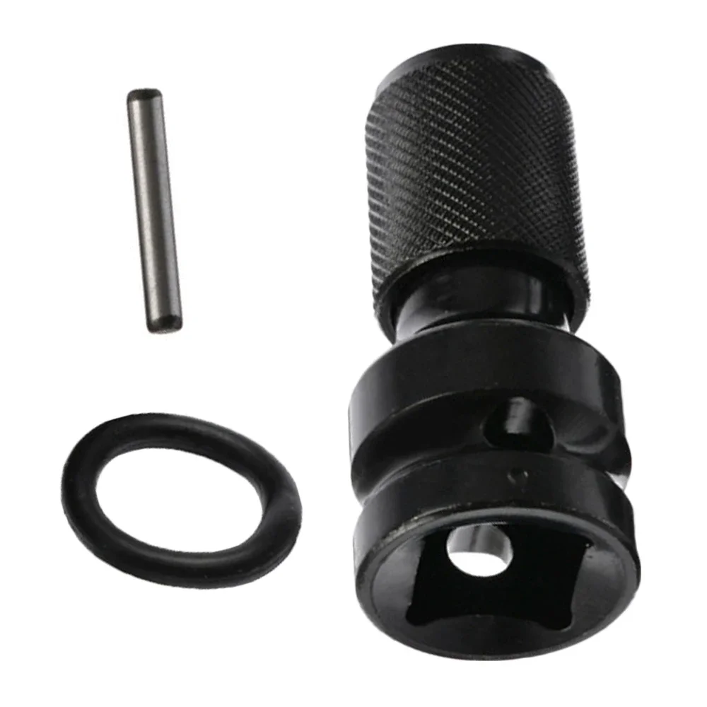 Equipment Socket Adapter Telescopic Tool Steel Tools Black Chuck Convert Drill Pin Pneumatic Ratchet Ring Spring