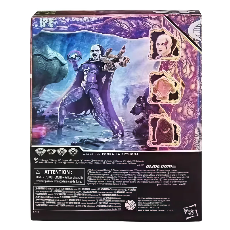 متوفر في المخزون هاسبرو جي. جو جي جو سلسلة مصنفة 6' 'كوبرا لا بيثونا عمل نموذج لجسم جمع الهوايات اللعب هدية العيد #3