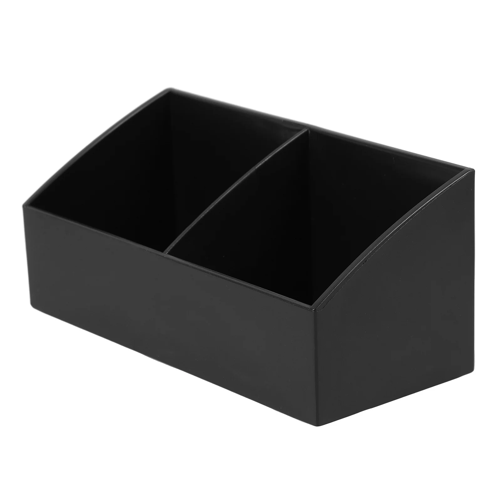 

Reusable 2-Compartment Tea Bag Storage Box Sugar Packet Organizer Seasoning Holder Coffee Bar Shop Desktop Case