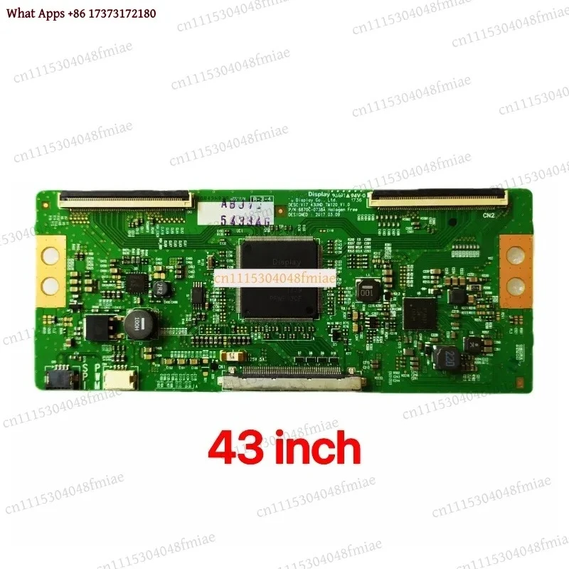 k3  T-CON Board Replacement for Sony 43'' / 49'' / 55'' TV, Logic Board Part 6870C-0738A