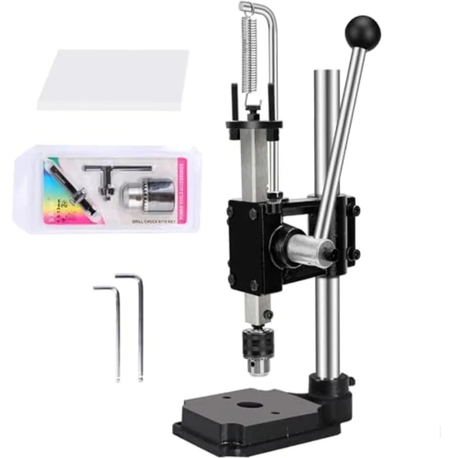 

Leather Press Hole Puncher Upgraded Hand Punching Machine for DIY Leather Craft Punching Holes Cutting, Forming Pressing, Insta