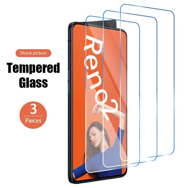 1/2/3pcs Screen Protector for OPPO Reno4 5G Reno3 Pro Film Cell Phone 9H Hard Glass Tempered Glass for OPPO Reno2 F Reno Ace A Z