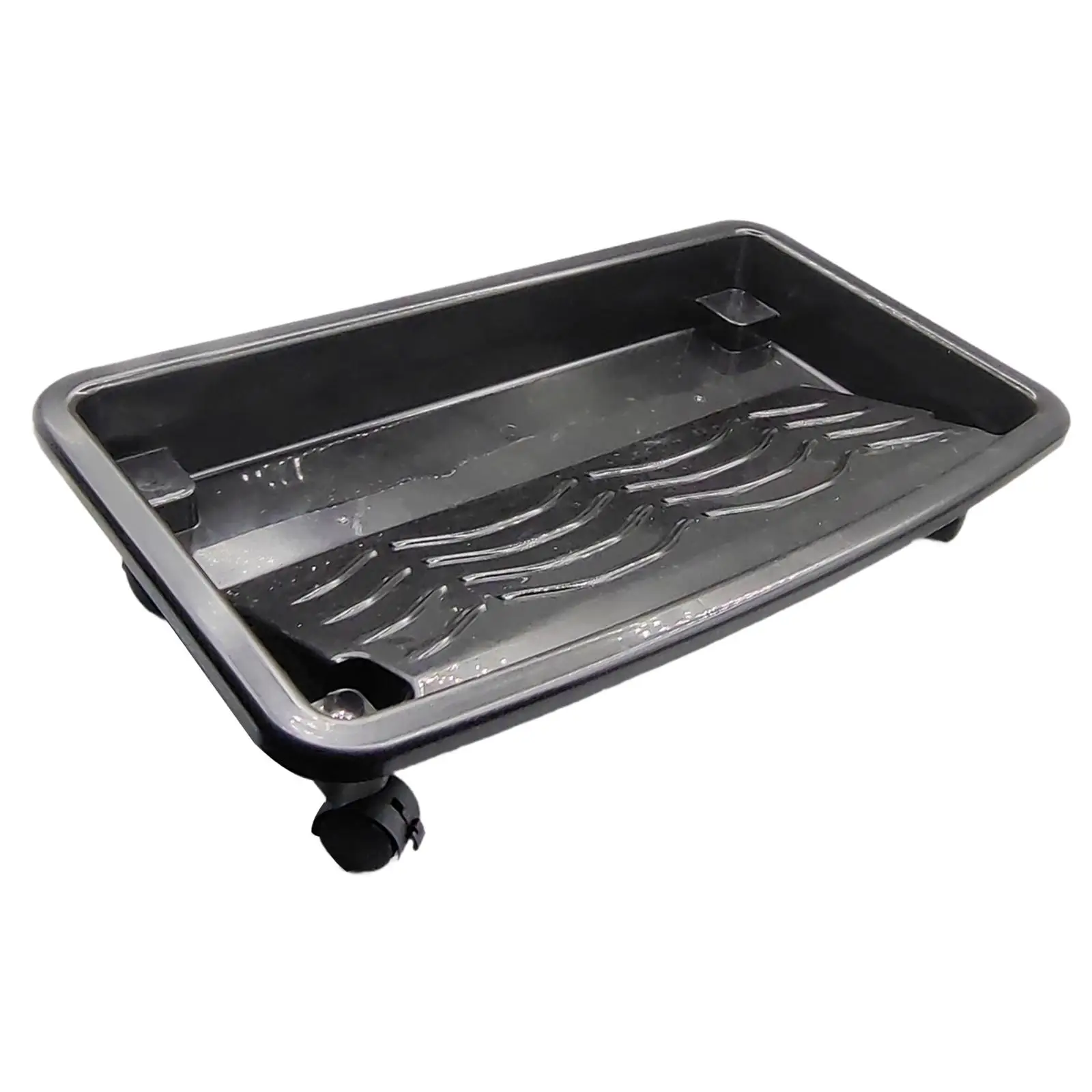 Paint Roller Tray with Wheels Convenient Construction Wall Decor Paint Tool