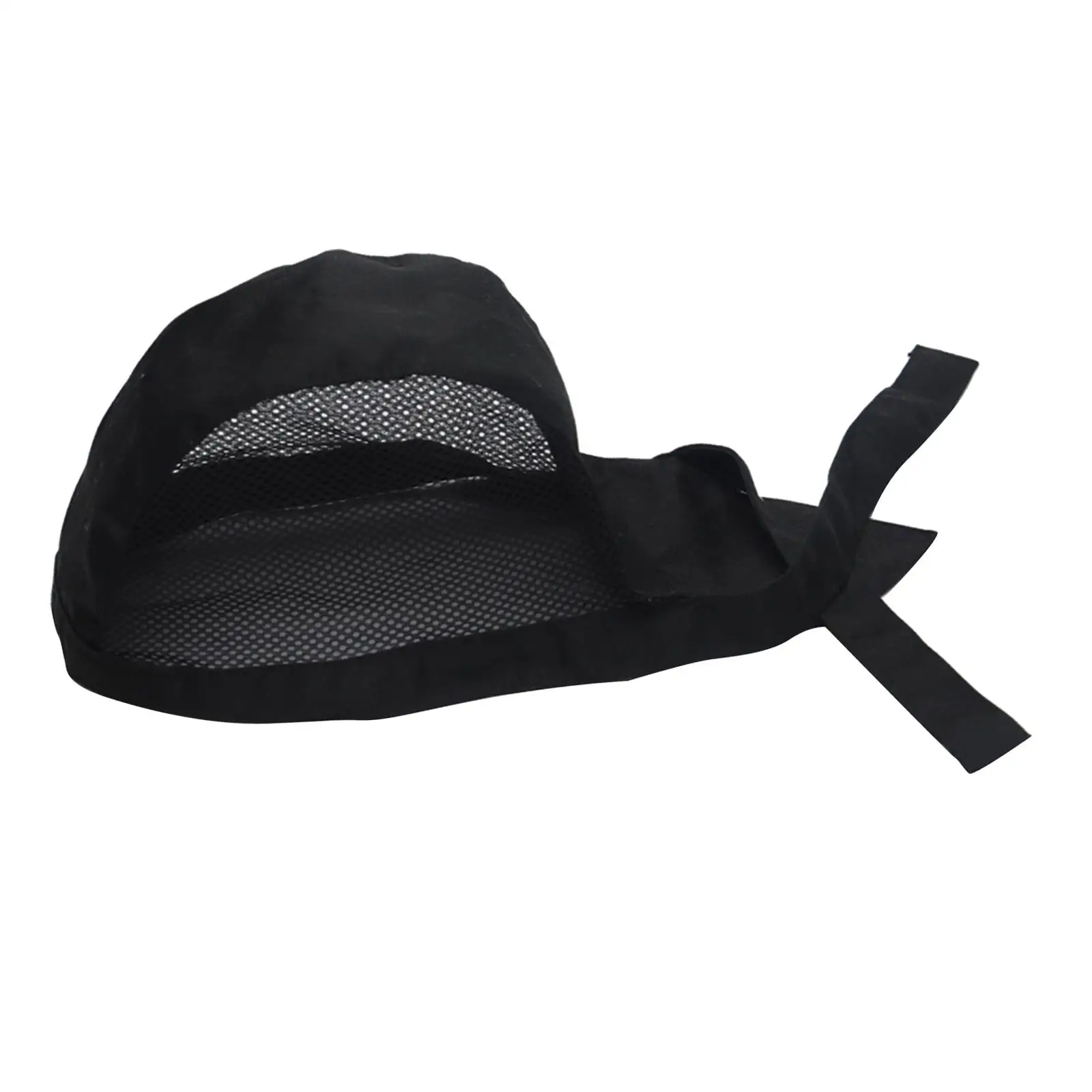 Unisex Chef Hat Breathable Mesh Cotton Adjustable Kitchen Cooking Cap for Restaurant Waiter Barista Catering Work Wear Hairproof