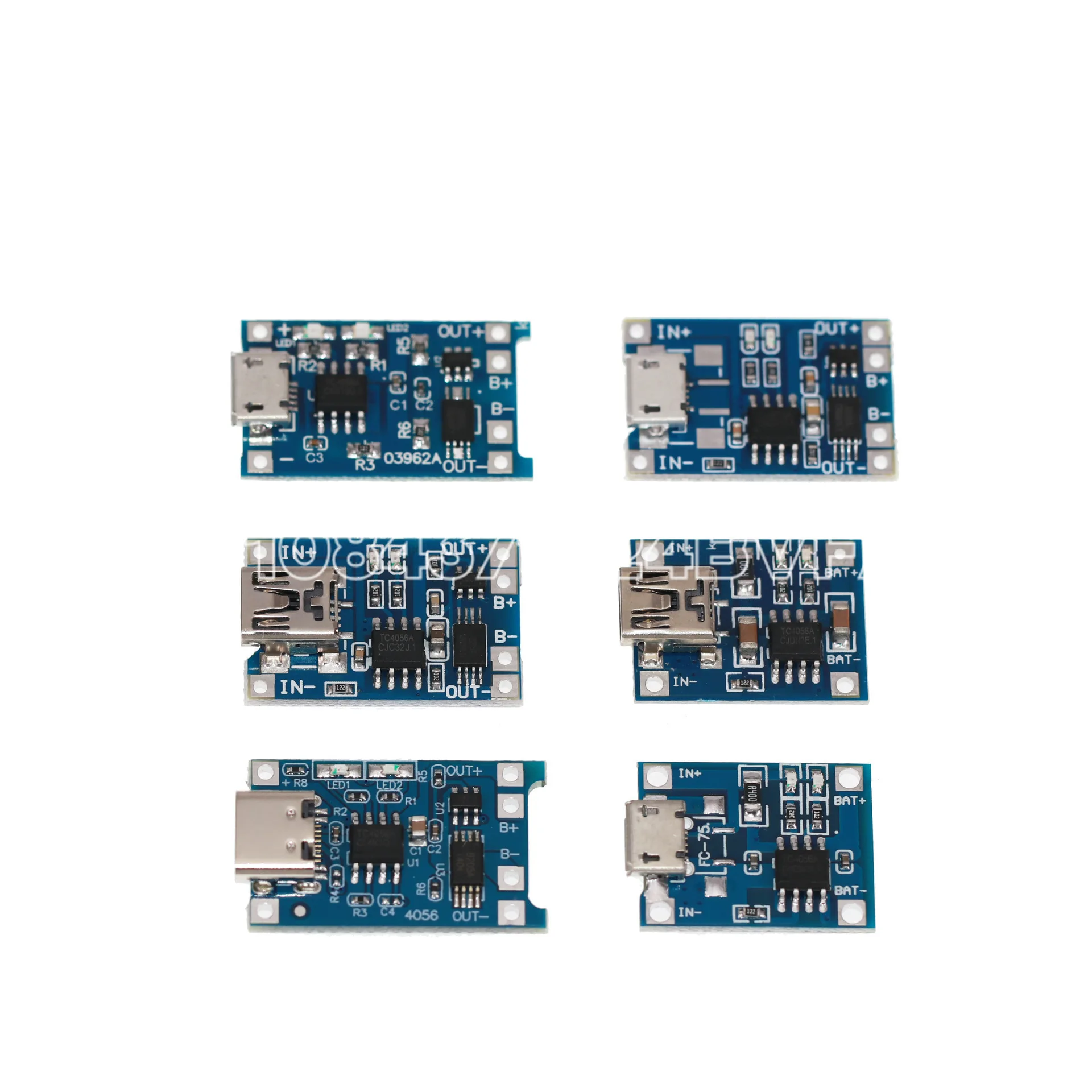 TP4056 | 18650 Lithium Battery 3.7V 3.6V 4.2V Lithium Battery Charging Board 1A Overcharge and Overdischarge Protection