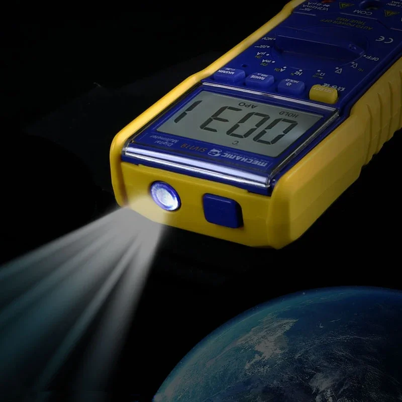 Multimeter MECHANIC SIV120 Intelligent Anti-burn NCV Measurement Function Selection LED display Flashlight Automatic Standby