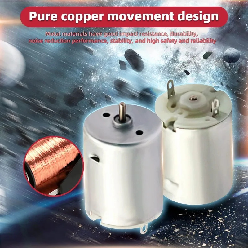 8PCS Mini DC Motors R280 High Torque High RPM DC Motors 3-12V 13500RPM or DIY Toys Mini Fans Juicer Water Pump Beauty Instrument