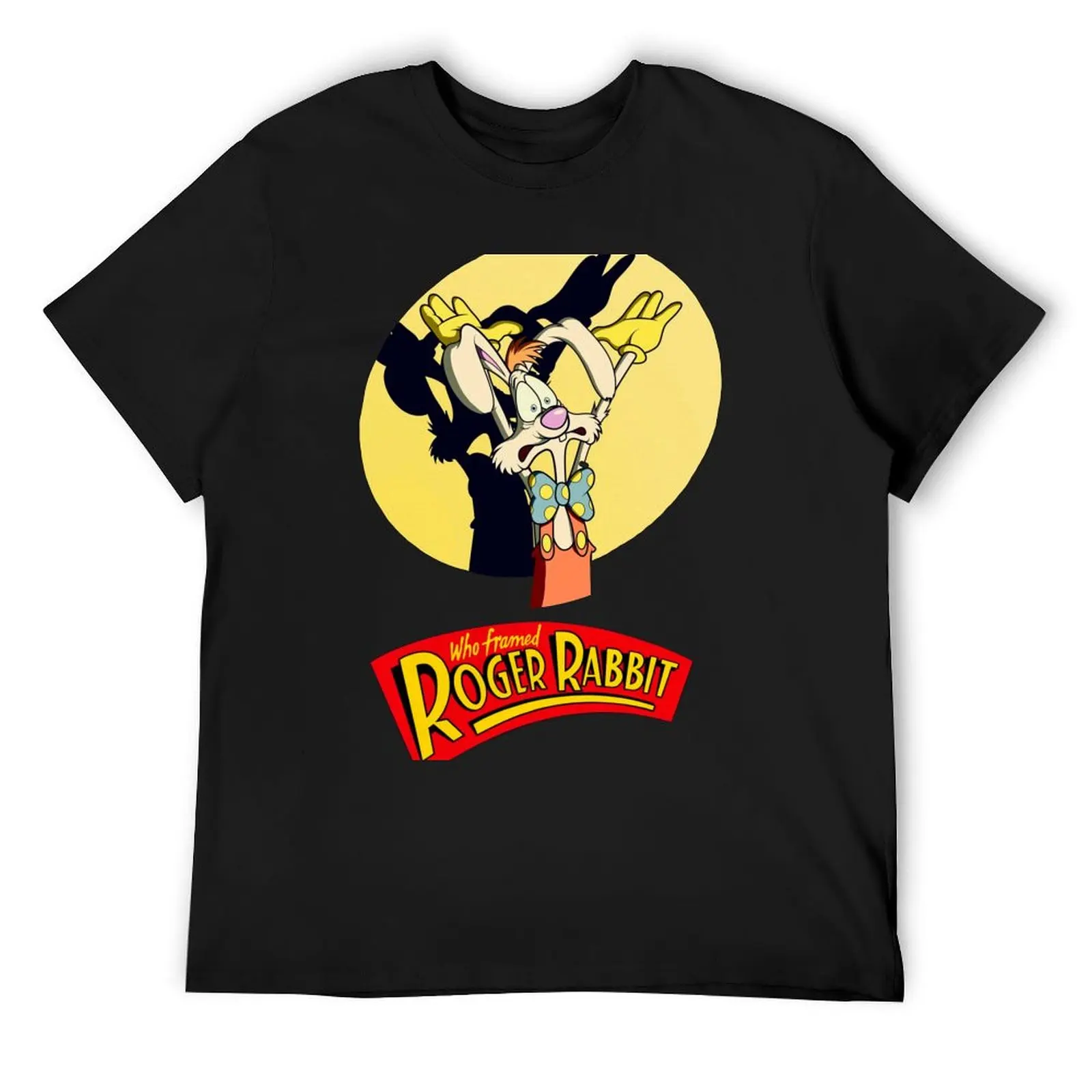 

Who Framed Roger Rabbit Fan Art T-Shirt cute tops animal prinfor boys blanks mens graphic t-shirts big and tall