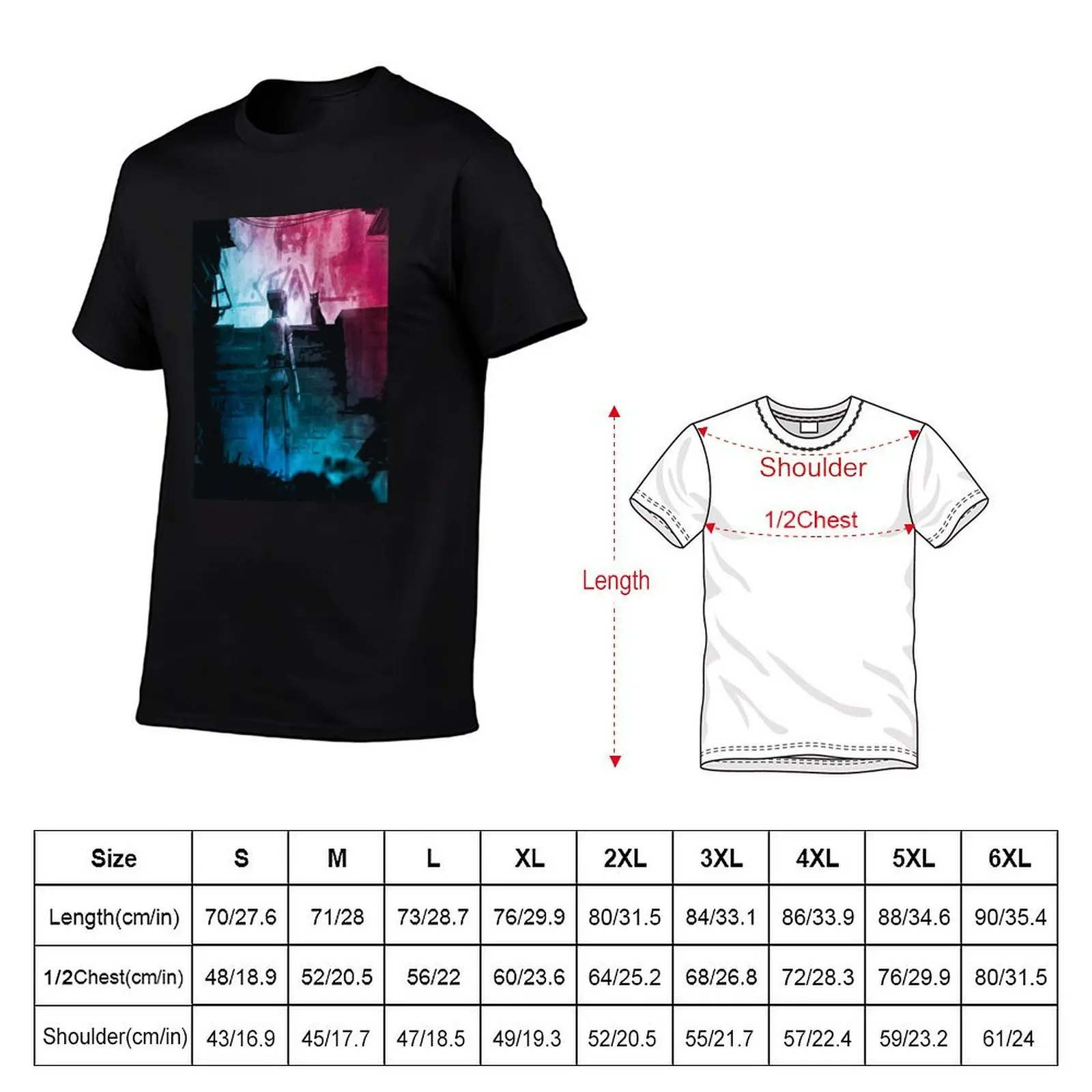 Game Stray T-Shirt Work Outdoor T-Shirt for Men