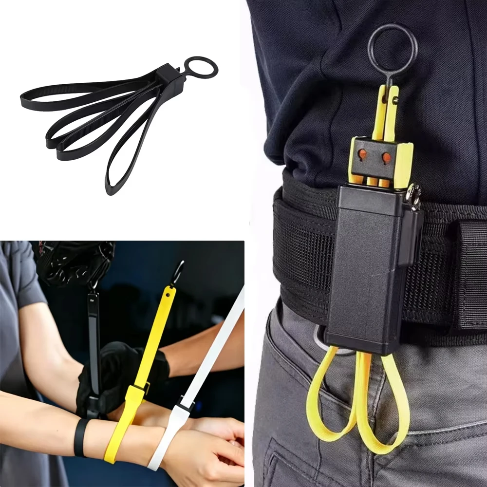 Tactical Plastic Restraint Cable Ties,Disposable Handcuffs for Police Training,Hunting,Airsoft & Cosplay,TMC Gear Simulation