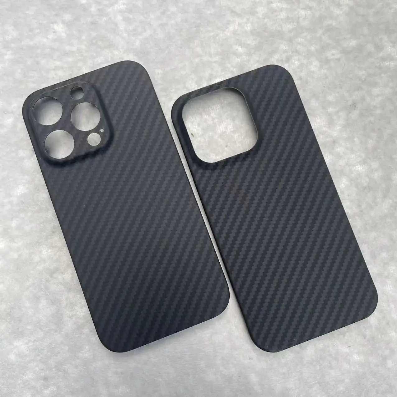 AKATIP For iPhone 13/14/15/16 PRO Max Aramid Fiber Carbon Fiber Lightweight Business 13mini，16E，16 Plus Protective Cover view 2