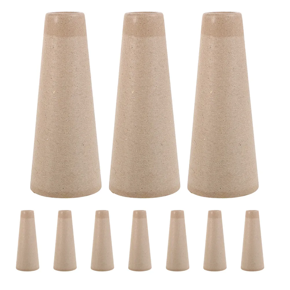 

10 шт. картонных трубок для намотки пряжи для текстильных моталок, 57-минутные, высокоточные, для вязания и ткачества