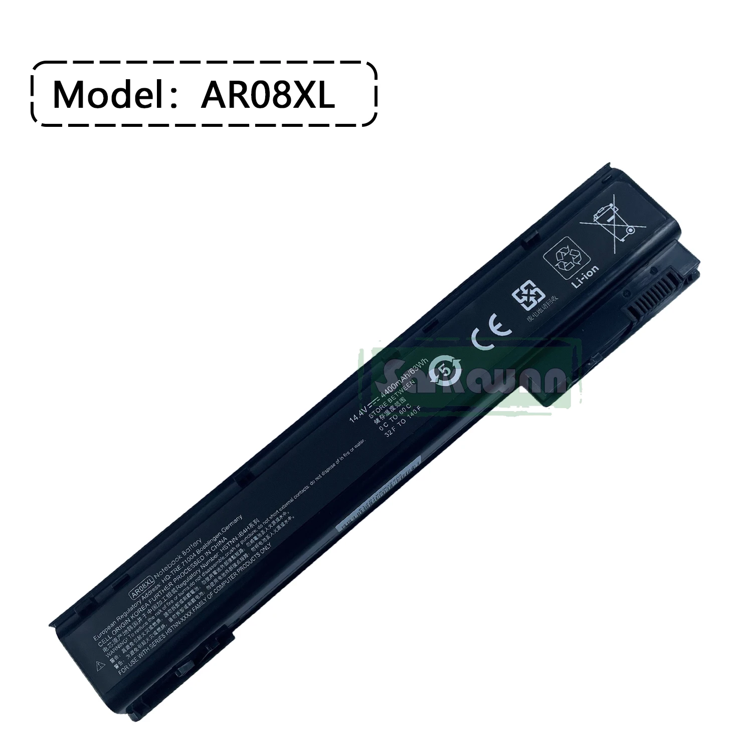 SARKAWNN-batería AR08XL para ordenador portátil HP, 14,4 V, 4400mAh, ZBook 17 15