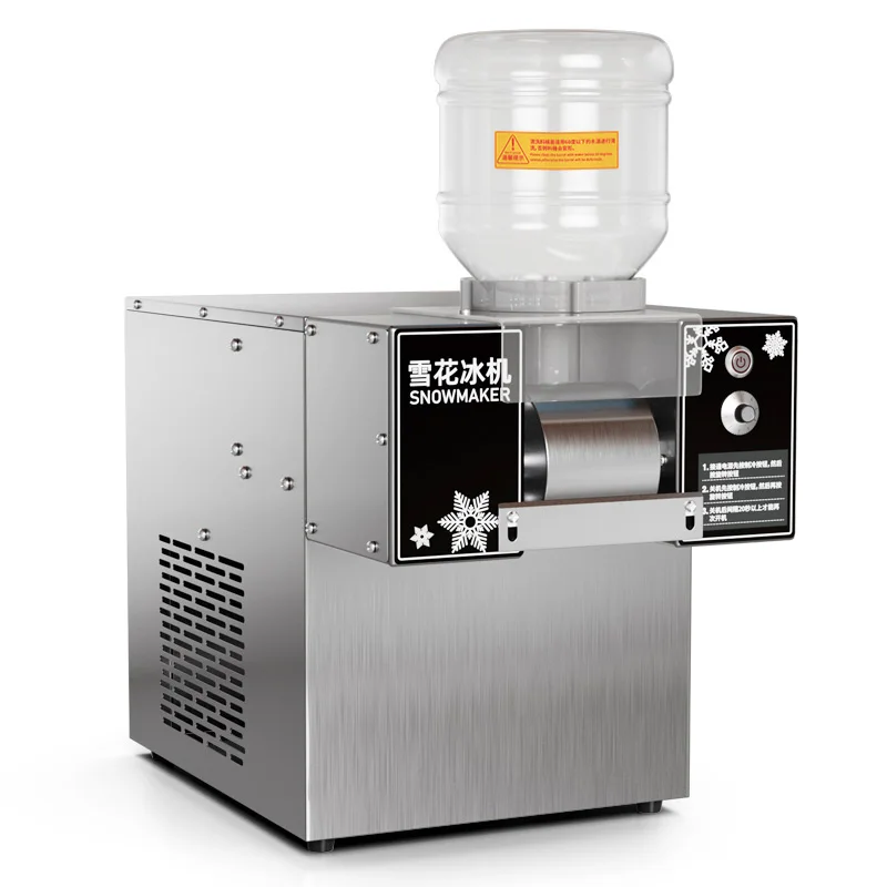 Snowflake Ice Machine Korea Bingsu Machine Mini Snow Ice Maker for Dessert Shop Cafe Small Ice Shaver Machine