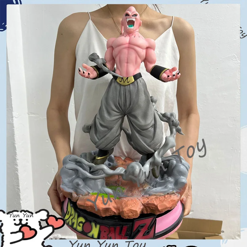 Dragon Ball Z Anime Figure Nc Gohan Buu Gk Figures Buu Figurine Pvc 46cm Statue Model Doll Collectible Desk Decoration Toy Gift