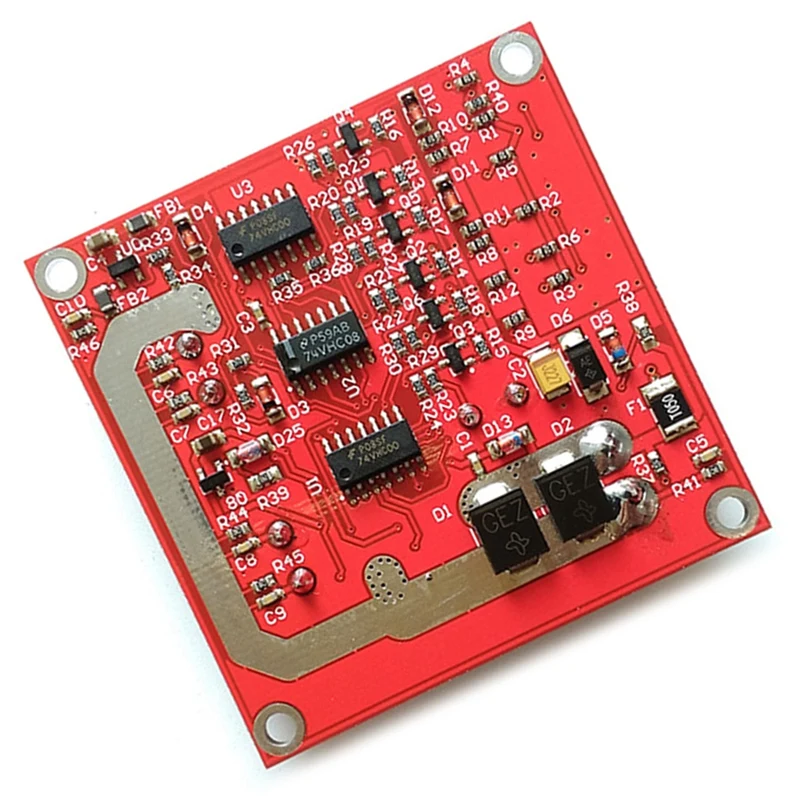 Neues 2-Kanal-Dual-H-Brücke-DC-Motortreibermodul, positiv/negativ, drehbar, PWM-Regulierung, Optokoppler-Isolierung, L298