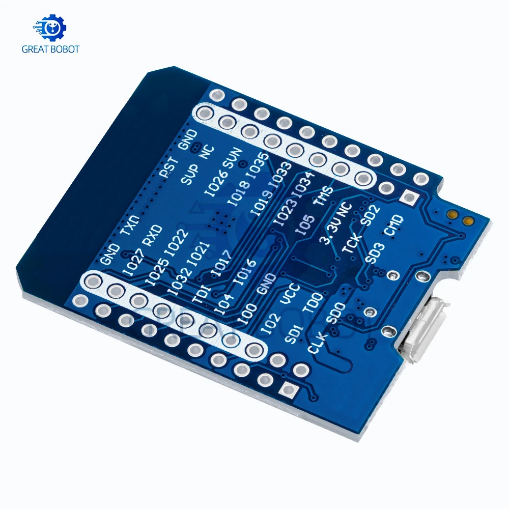 For Wemos D1 MINI ESP8266 ESP32 ESP-32S WIFI Bluetooth CP2104/ch9102  Development Board Module For Arduino With Pins