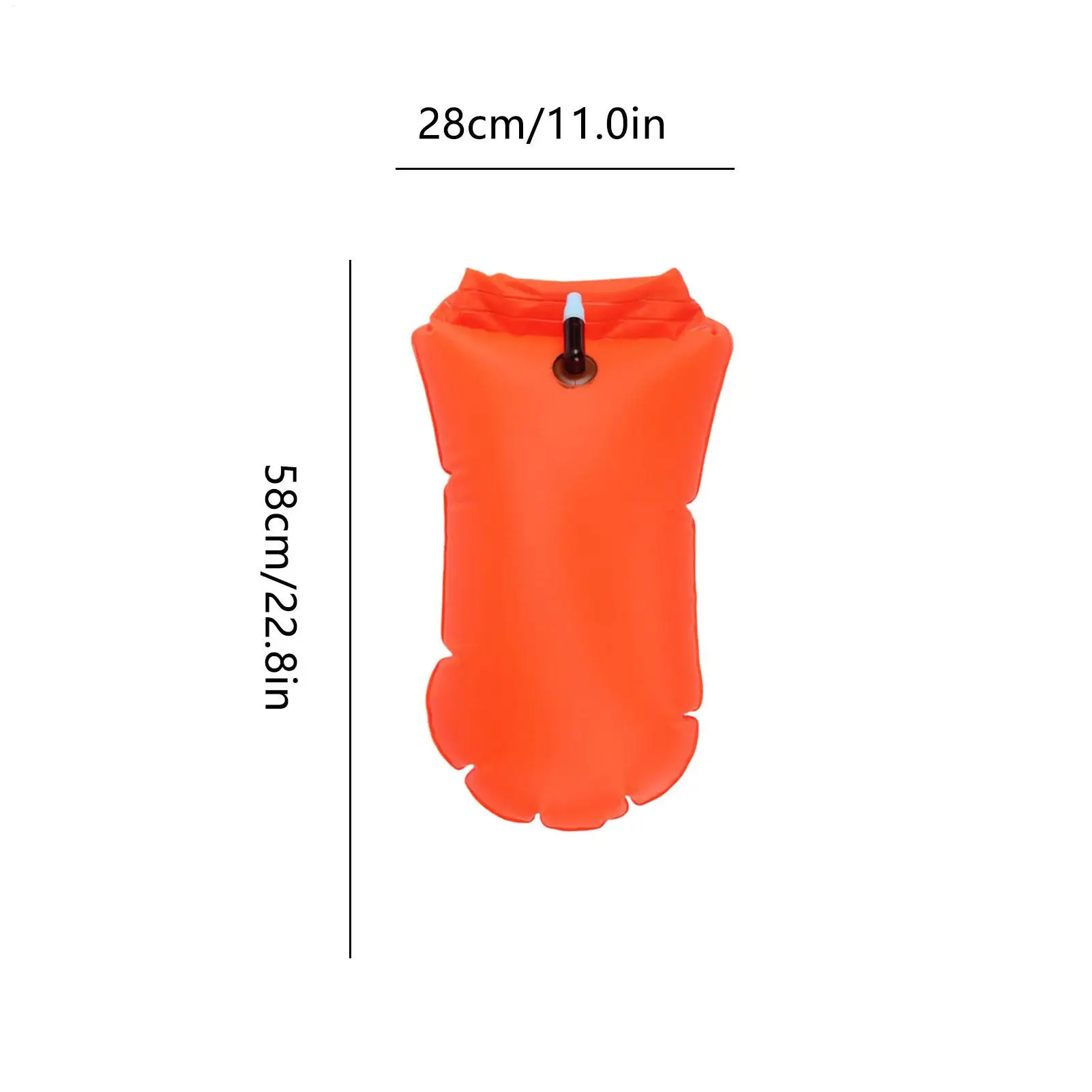 Надувной буй для плавания, легкая подушка безопасности для плавания, хранение с поясным ремнем, водные виды спорта, инструменты для хранения плавания