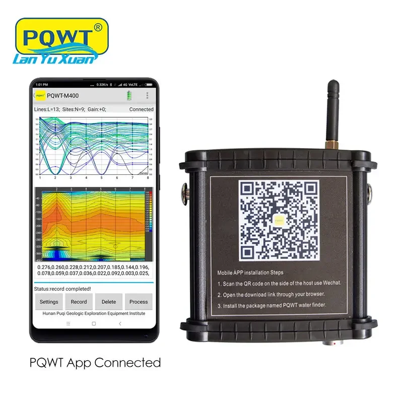 Electronic Measuring Instruments Mobile Water Detector Finder PQWT M100 Small Underground Water Detector